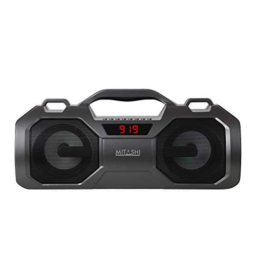Mitashi MX 2020 Boom Box Portable Party Speaker with FM Radio and Flashing Club Lights