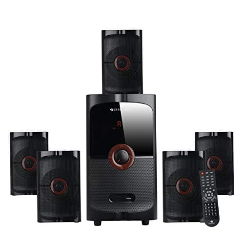 Zebronics Thrill-SW RUCF 5.1 Multimedia Speaker (Black)