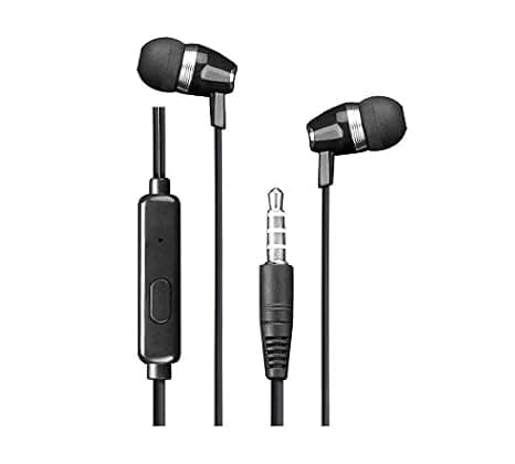 Zebronics ZEB-EM900 Wired Headphone (Black, In the Ear)