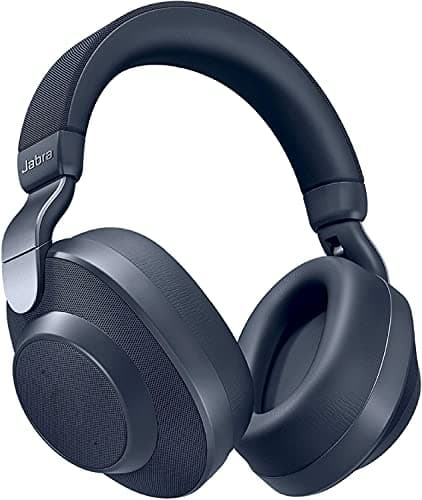 Jabra Elite 85h - Navy Over Ear Headphones with ANC and SmartSound Technology, Alexa Enabled