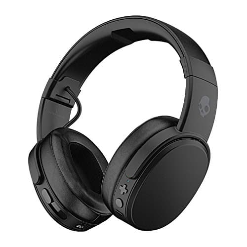 (Renewed) Skullcandy Crusher Bluetooth Wireless Over Ear Headphones With Mic (Black)
