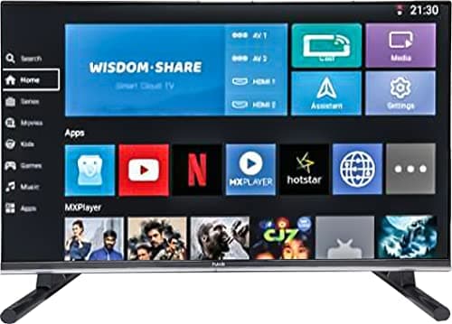 Huidi 80 cm (32 inches) Frameless HD Ready LED Smart Android TV HD4FSPRO (Black)