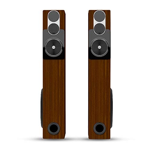 Germany's Blaupunkt TS200 200Watts Bluetooth Tower Speakers with HDMI/AUX/USB &amp; Mic for Karaoke (Brown)