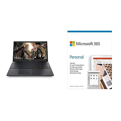 Dell G3 3500 Gaming Laptop 15.6-inch FHD 120 Hz Display (10th Gen/Core i5/8GB/1TB/256GB SSD/Win 10/4GB NVIDIA1650 Ti Graphics/Eclipse Black)+Microsoft