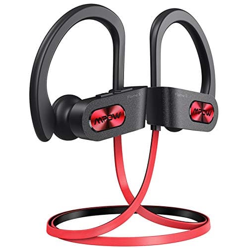 Mpow Flame S Bluetooth Headphones Sports, Pro Version aptX-HD Bass+ Loud Sound, BT 5.0,12H Playtime, IPX7 Waterproof, CVC 8.0 Noise Cancelling Mic,W/C