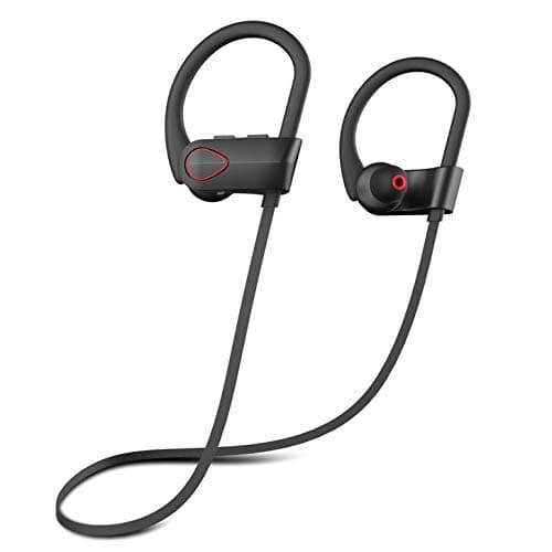 M96 Infinity2.0 Sports Bluetooth Wireless Earphone with Immersive Stereo Sound and Hands Free Mic Compatible with All Devices (Black)