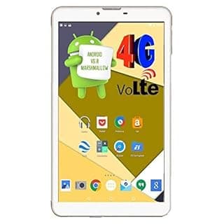 IKALL N4 4G Calling Dual Sim 1GB Ram and 16GB Internal Memory Tablet with 7 Inch Display (White)
