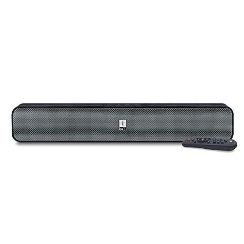 iBall Musi Bar High Power Compact Soundbar with Multiple Playback Options, Black-Grey