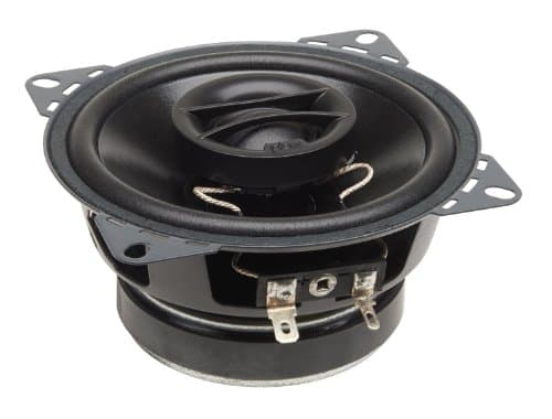 PowerBass S-4002 4-Inch Coaxial OEM Speakers, Set of 2 (Black).