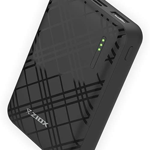 Ziox Dynamo Power Bank 10000 mAh with Type-C/Micro USB -Black