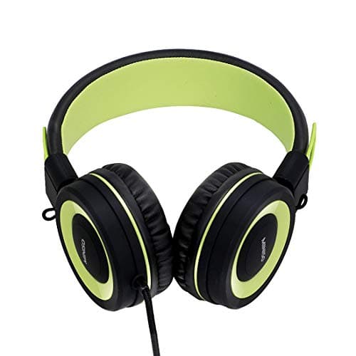 MINISO Foldable Headphone Comfortable Rotatable Adjustable Headphone ABS Material Head Phone for Android and iOS Mobile Phones, Computers, Laptops, Mu