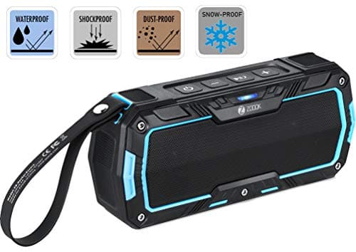 Zoook Rocker Encore Shockproof-Dustproof-Splashproof-Snowproof Rugged Outdoor 12w Bluetooth Speaker