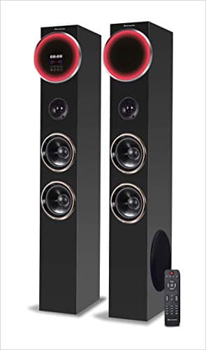 Jack Martin Studio Tower Speaker with Bluetooth/USB/AUX/SD/Built in FM/Wireless Mic