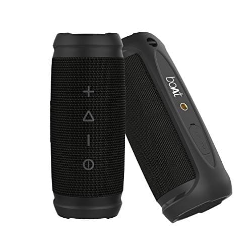 boAt Stone SpinX 2.0 True Wireless Function Bluetooth Speakers with HD 360° Premium Sound, IPX 6 Rated Water Resistance, and Mountable Cylindrical Des