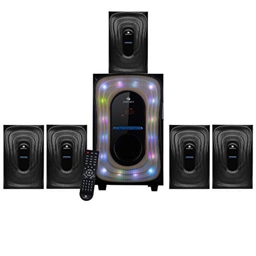 Zebronics Wave SW RUCF 5.1 Multimedia Speaker (Black)