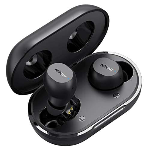 Mpow Wireless Earbuds, Mpow M12 in-Ear Bluetooth 5.0 Earbuds with Wireless Charging Case/USB-C, eep Bass, Touch Control, 25H Playtime Wireless Earphon
