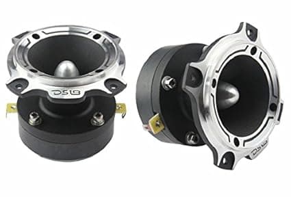 DS18 PRO-TW210 350 Watts Titanium Super Bullet Tweeter - Set of 2 Car Speakers