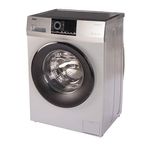 Haier 7 kg Inverter Motor Fully-Automatic Front Loading Washing Machine,Muscular Drum, 1000 RPM (HW70-IM10829TNZP, Titanium Gray, Inbuilt Heater)