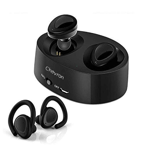 chevron Evolve Wired Bluetooth in Ear Earphones with Mic (Black)