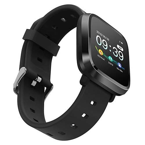 Digibuff Smart Watch Waterproof Fitness Tracker Band 1.3 inches Health Band (Black)