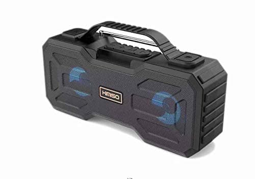 Fiado Kimiso led Light Wireless Bluetooth Speaker with fm (Multi Colour)