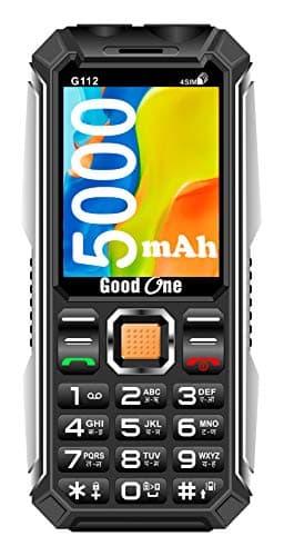 Good ONE G112 Basic Keypad Mobile Phone with Four Sim, 5000 mAh Big Battery, 2.4" Screen Display