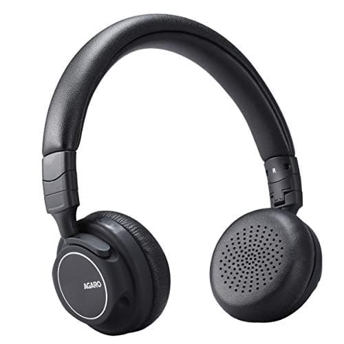 AGARO RAGA On-Ear Bluetooth Headphones with Mic (Black)