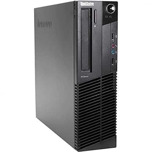 (Renewed) Lenovo Intel Core i3 4th Gen Desktop (4 GB RAM/ 250GB HDD/ Windows 10 Pro, MS Office/Intel Integrated Graphics, Black) ThinkCenter E73