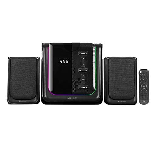 Zebronics Zeb Pristine 2.1 Multi Media Speaker with Bluetooth, USB Input, SD Input, Fm Radio, AUX Input and Remote Control