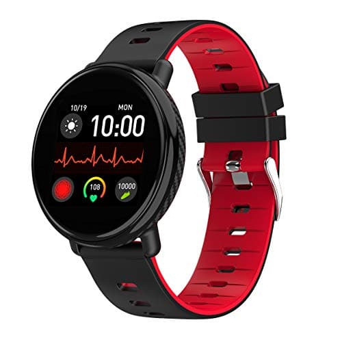 Gizmore Active GIZFIT Smart Watch 903 (Black Red)