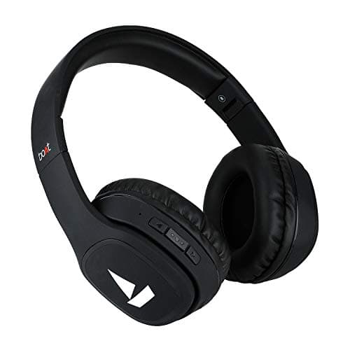 boAt Rockerz 380 Wireless Bluetooth Headphones with HD Premium Sound, 40mm Audio Drivers, Up to 22 Hours of Play-Time &amp; Integrated Controls with i