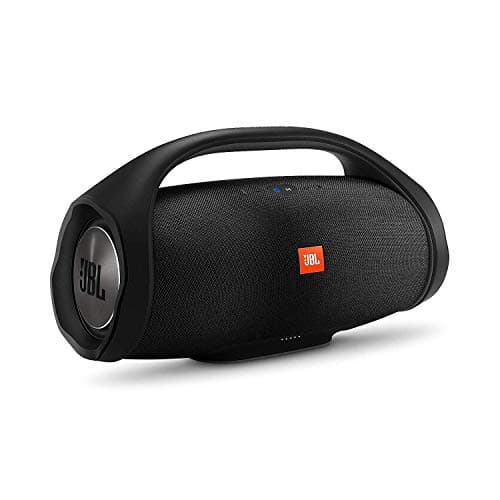 (Renewed) JBL Boom Box Most-Powerful Portable Speaker with 20000MAH Battery Built-in Power Bank (Black)