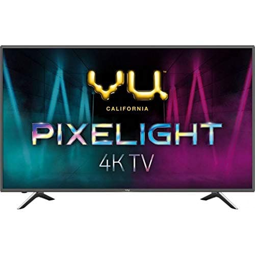 VU Pixelight 126 cm (50 Inches) 4K Ultra HD Smart LED TV 50-QDV (Black) (2019 Model)