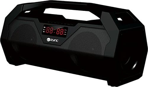Zync Zumbox Wireless Bluetooth Portable Speaker with FM/Aux/USB/TF Card Slot (Black)