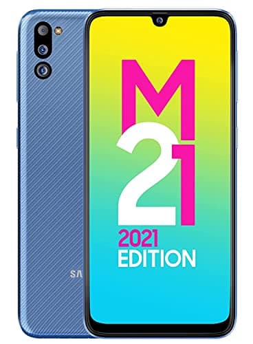 (Renewed) Samsung Galaxy M21 2021 Edition - Arctic Blue, 6GB RAM, 128GB Storage - FHD+ sAMOLED