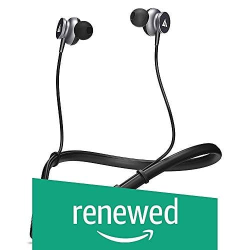(Renewed) Boult Audio ProBass Curve Flexible Neckband in-Ear Wireless Earphones with Bluetooth 5.0 Without Vibration, IPX5 Sweatproof Headphones with