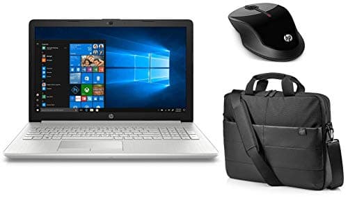 HP 15 da1041tu (8th Gen Core i5-8265U/8GB/1TB/Win 10) & X3500 Wireless Mouse & Laptop Briefcase
