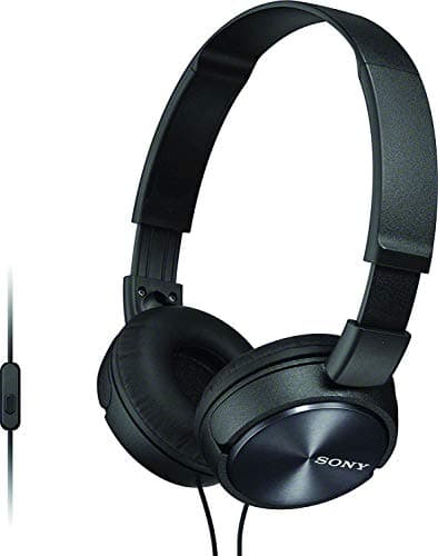 (Renewed) Sony MDR ZX310AP - ZX Series - headphones with mic - full size - blue