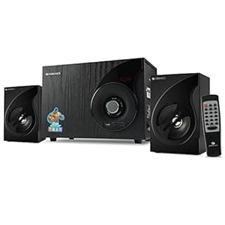Zebronics SW2494RUCF 2.1 Channel Multi Media Speaker with LED Display (Black)