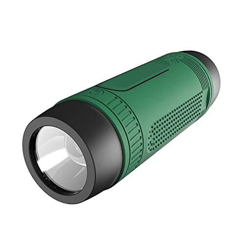 Zealot S1 4-in1 Waterproof Wireless Portable Bluetooth Speaker FM Radio with Powerful Torch 3000 mAh Powerbank (Multicolour)