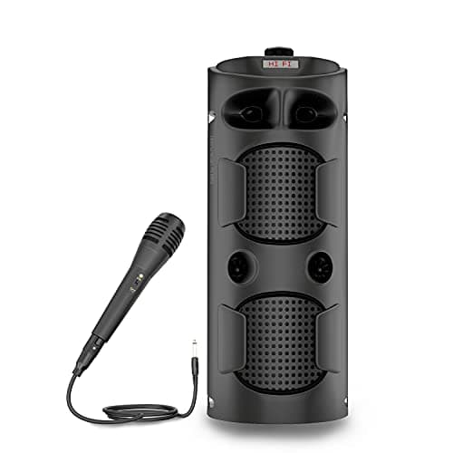 UBON SP610 16 Watt 2.0 Channel Wireless Bluetooth Party Speaker (Black)