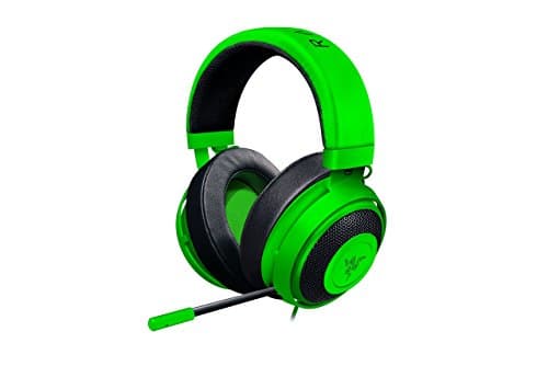 (Renewed) Razer Kraken Pro V2 - Oval Ear Cushions Wired Analog Gaming Headset for PC, Xbox One, Playstation 4 and Nintendo Switch ( Green )