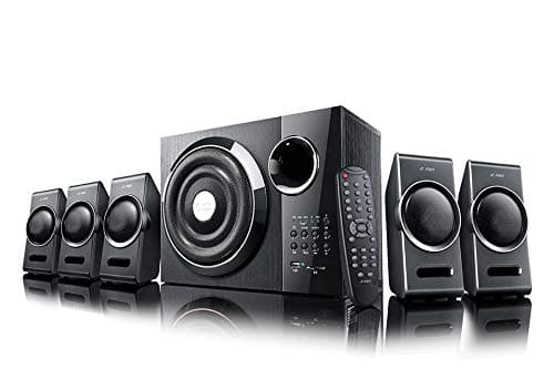 F&amp;D F3000X 80W 5.1 Bluetooth Multimedia Speaker - Black
