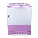 Godrej 8 Kg Semi-Automatic Top Loading Washing Machine (WSEDGE 8.0 TB3 M LVDR, Lavender, Tri-Roto Pulsator)