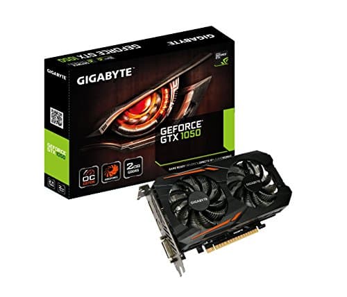 Gigabyte Geforce GTX 1050 2GB OC Graphic Card (GV-N1050OC-2GD)