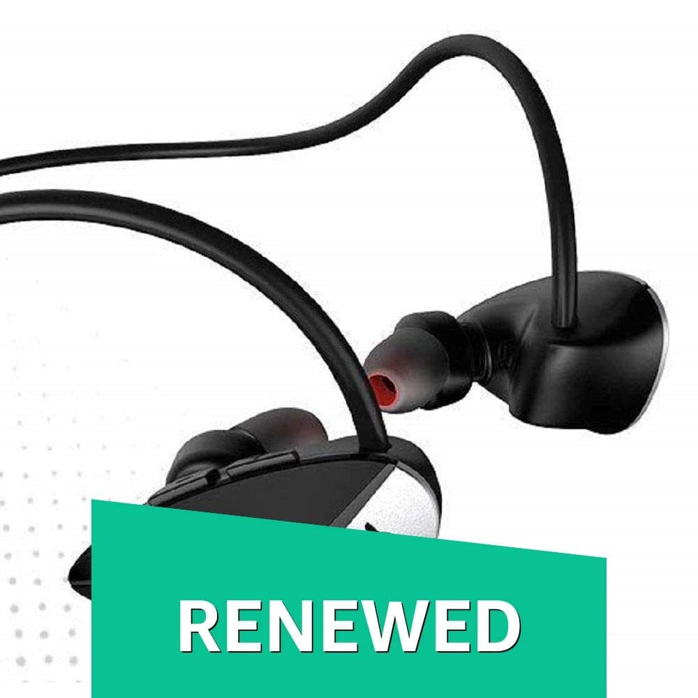 (Renewed) Ant Audio H27 Wireless Sports Earphone with Mic (Black) In-Ear