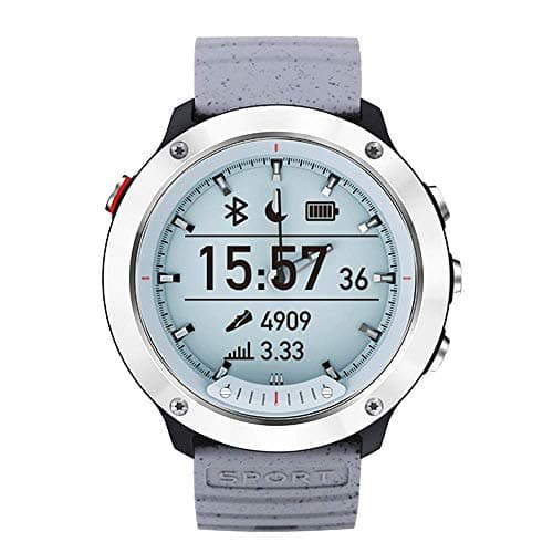 Opta SB-066 Aluminium Heart Rate Monitor Smart Watch (Silver)