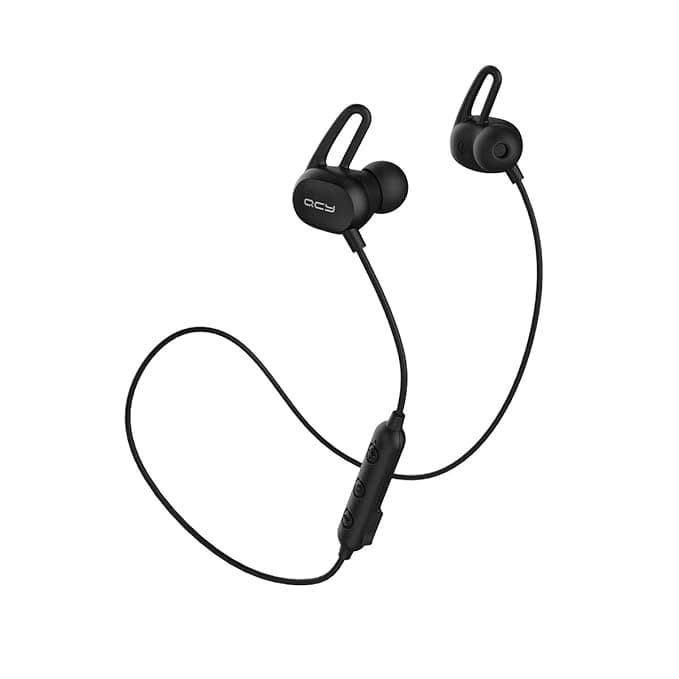 QCY E2 Sport Bluetooth Earphone (Black) In-Ear Headphones