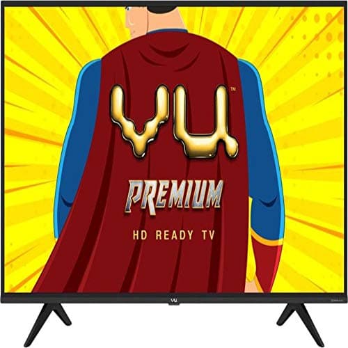VU Premium 80 cm (32 Inches) HD Ready Smart LED TV 32US (Black) (2020 Model)