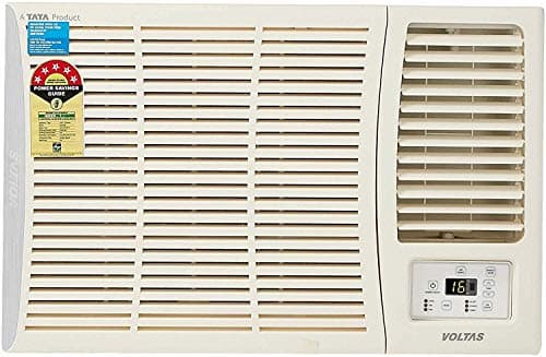 Voltas 1.2 Ton 5 Star Window AC (Copper 155 DZA White)